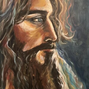 Jesus Christ Original painting 18x24