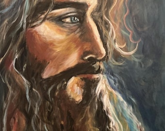 Jesus Christ Original painting 18x24