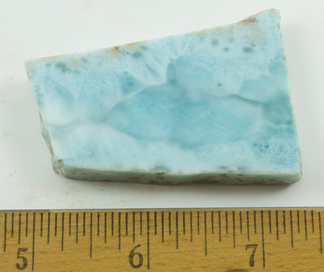 ラリマー スラブ 原石、52g、ラリマー スラブ 原石、ブルー