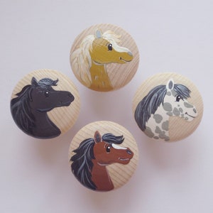 Knobs, cabinet knobs, drawer handles, knobs, changing table "horse"