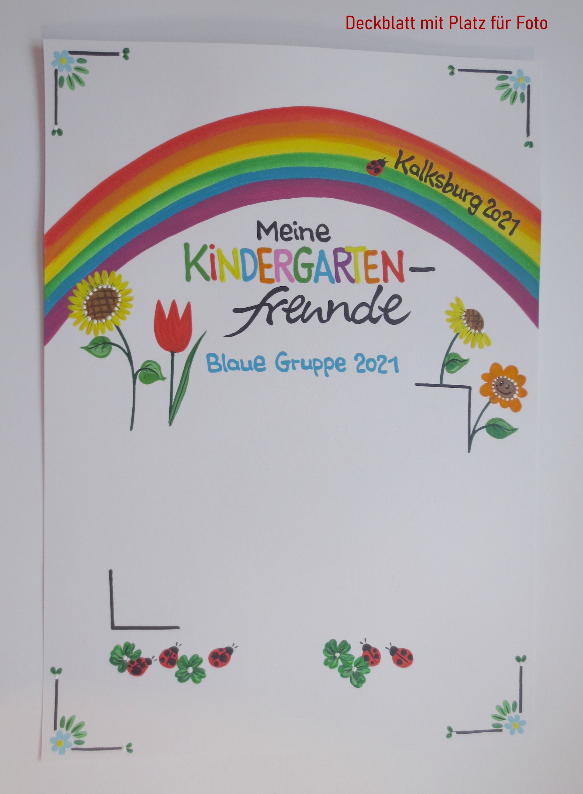 Steckbrief Kindergarten Kita Tagesmutter Kinder Portfolio Etsy
