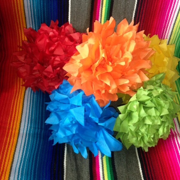 Mexican Paper Flowers Etsy