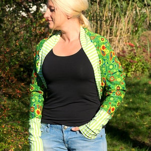 ebook Bolero Jacket Shoulder Warmer Pattern Sewing Instructions image 2