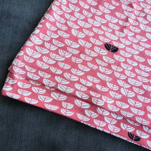 Ekologisk Jerseykjol Sommarkjol Rosa A-linjeformad Dam bild 8