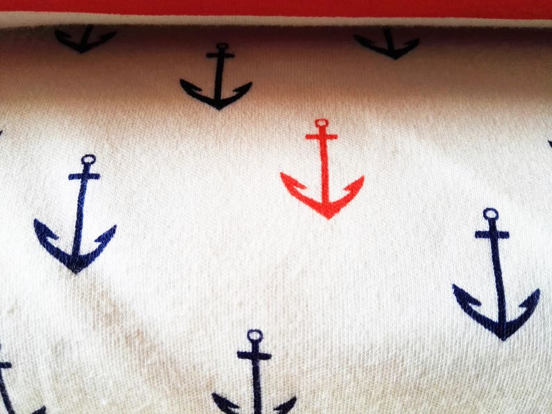 24.90 EURmeter 0.5 m bio jersey interlock white armature anchors Aweigh birch fabrics