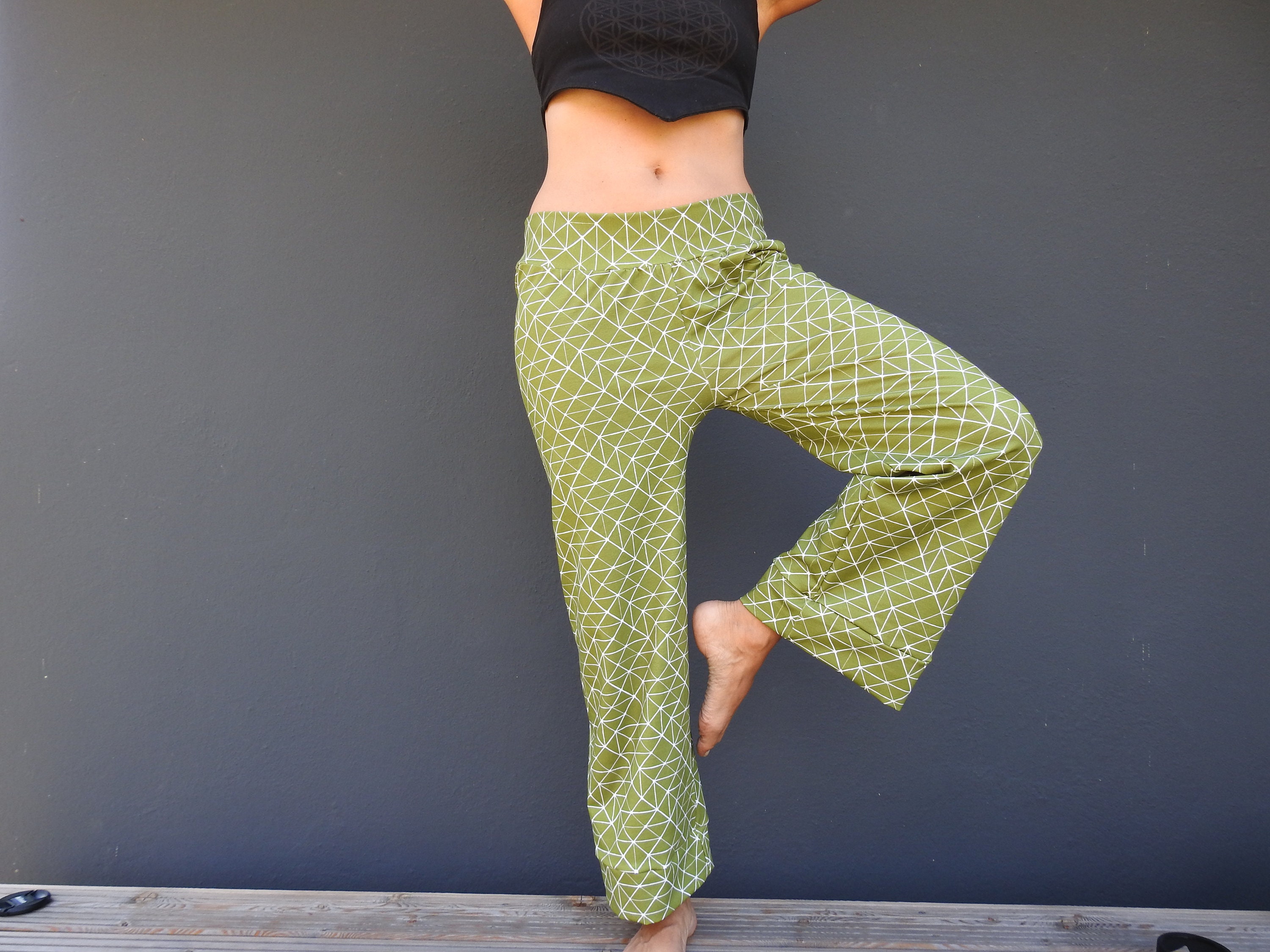 Little Seedling Tree Long Yoga Pants, Gift for a Yogi, Lounge Pants, Comfy  Pants, Vacation Pants, Lightweight Pants 
