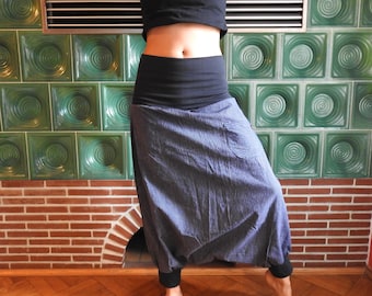 Haremshose Nadelstreifen Sarouel Yogahose Pumphose goa 40