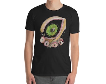 Short-Sleeve Unisex T-Shirt - Alien eye UFO