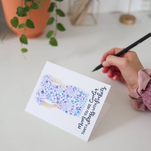 cool mom, Mother's Day card, coolest mom ever, funny mom card, card for mom Mother's Day, funny card for mom, dress with pockets, handmade image 2