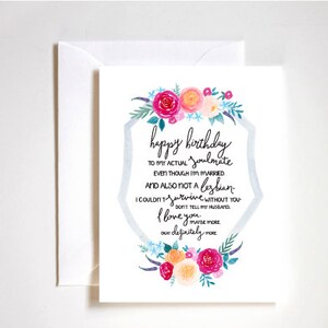 tarjeta de cumpleaños de mejor amigo, tarjeta de cumpleaños de alma gemela, tarjeta de cumpleaños de amigo divertido, tarjeta de cumpleaños para mejor amigo, tarjeta para amigos