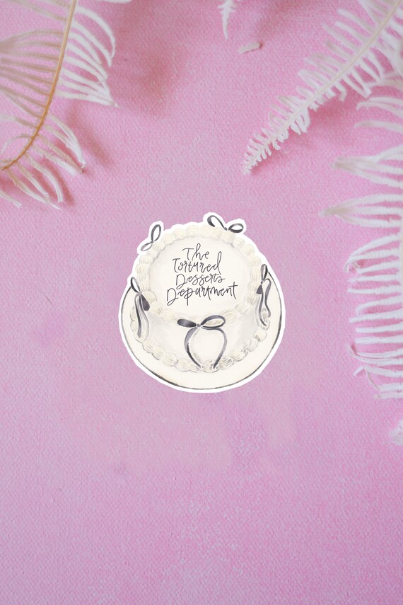 Tortured Desserts Sticker Tortured Desserts Sticker
