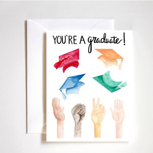 Carta di laurea / Sei un diploma / cappello di laurea