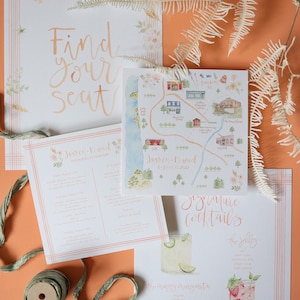 placa personalizada para o dia do casamento, placa para o dia do casamento, cartões de itinerário para o dia do casamento, placa para bar do dia do casamento, placa para coquetel personalizada, mapa de casamento personalizado