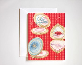 Hello Gorgeous Galentine's Day Card