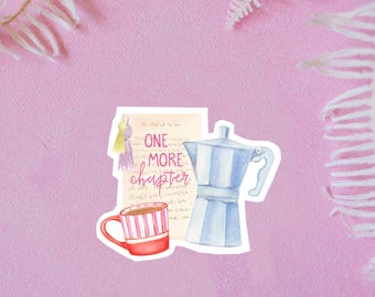 One more chapter bookish sticker