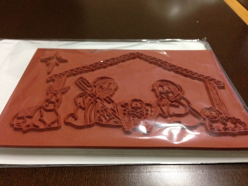 Nativity Rubber Stamp image 3