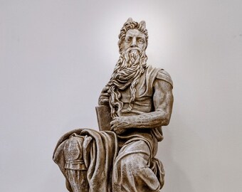 Michelangelo Moses sculpture Renaissance art reproduction