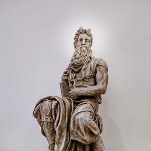 Michelangelo Moses sculpture Renaissance art reproduction