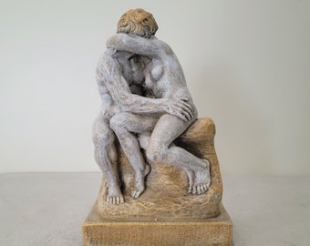 Le Baiser Statue Classique Rodin Sculpture