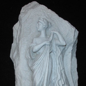 Roman Greek Grecian lady fragment Venus Sculpture Wall Frieze 13&quot; tall