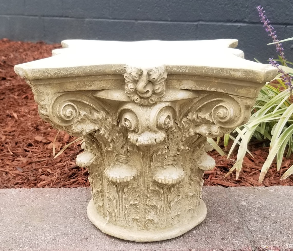 Roman Column Risers Corinthian Greek Roman Column Art Table Top Pedestal Riser Sculpture - Etsy