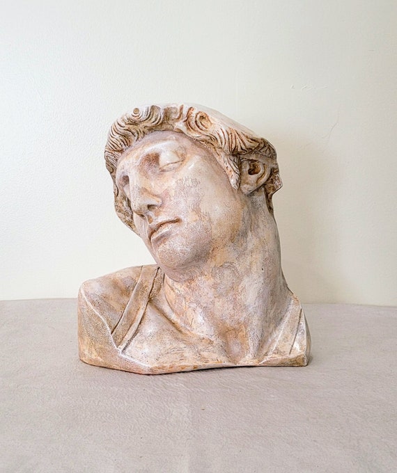 ミケランジェロの瀕死の奴隷の胸像 - Etsy 日本