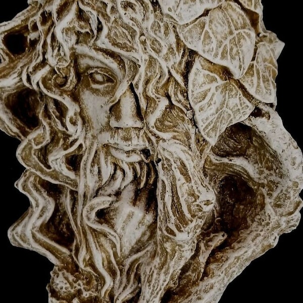 Dryad Leaves Tree Green Man