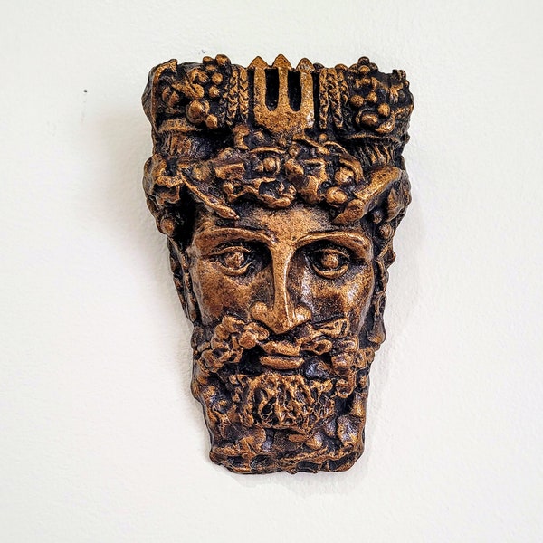 Neptune Face Wall Plaque Home Garden Decor # 10033