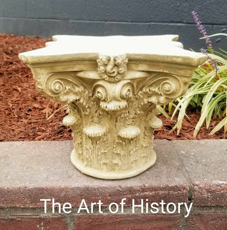 Roman Column Risers Corinthian Greek Roman Column Art Table Top Pedestal Riser Sculpture - Etsy