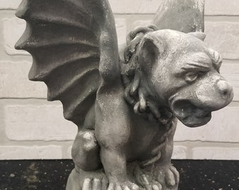 Mythical Wing Gargoyle Statue Home Garden Art Sculpture