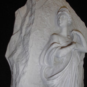 Römisch-griechische griechische Dame Fragment Venus Skulptur Wand Fries 13 hoch Bild 5