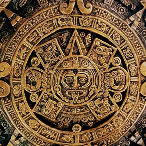 18 Aztec Calendar Wall Sculpture Plaque image 4