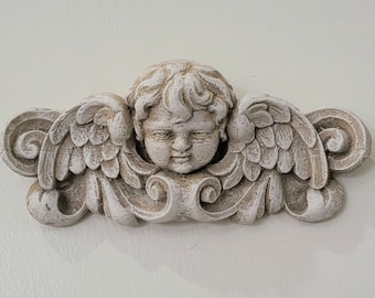 Williamsburg Angels Cherubs With Wings Wall Plaque Home Decor sconce
