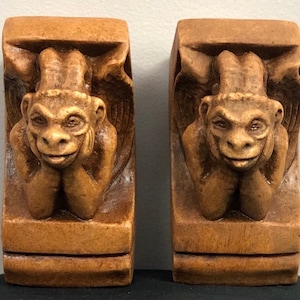Notre Dame Gargoyle Corbel Vintage Reproduction