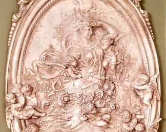 Cupid Eros Angel Cherub Greek Roman Art Wall Sculpture