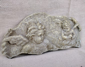 Angel Cherub Vintage Fragment Wings Wall Plaque Home Decor