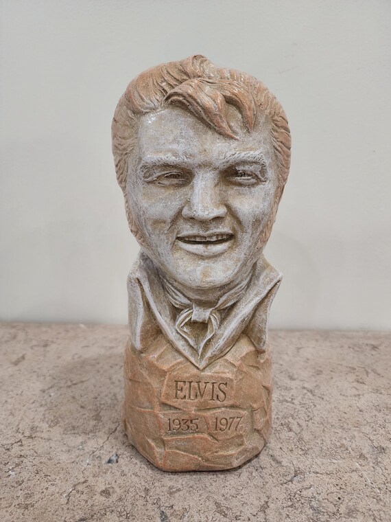 美術品・アンティーク・コレクション Elvis Presley 胸像 フィギュア