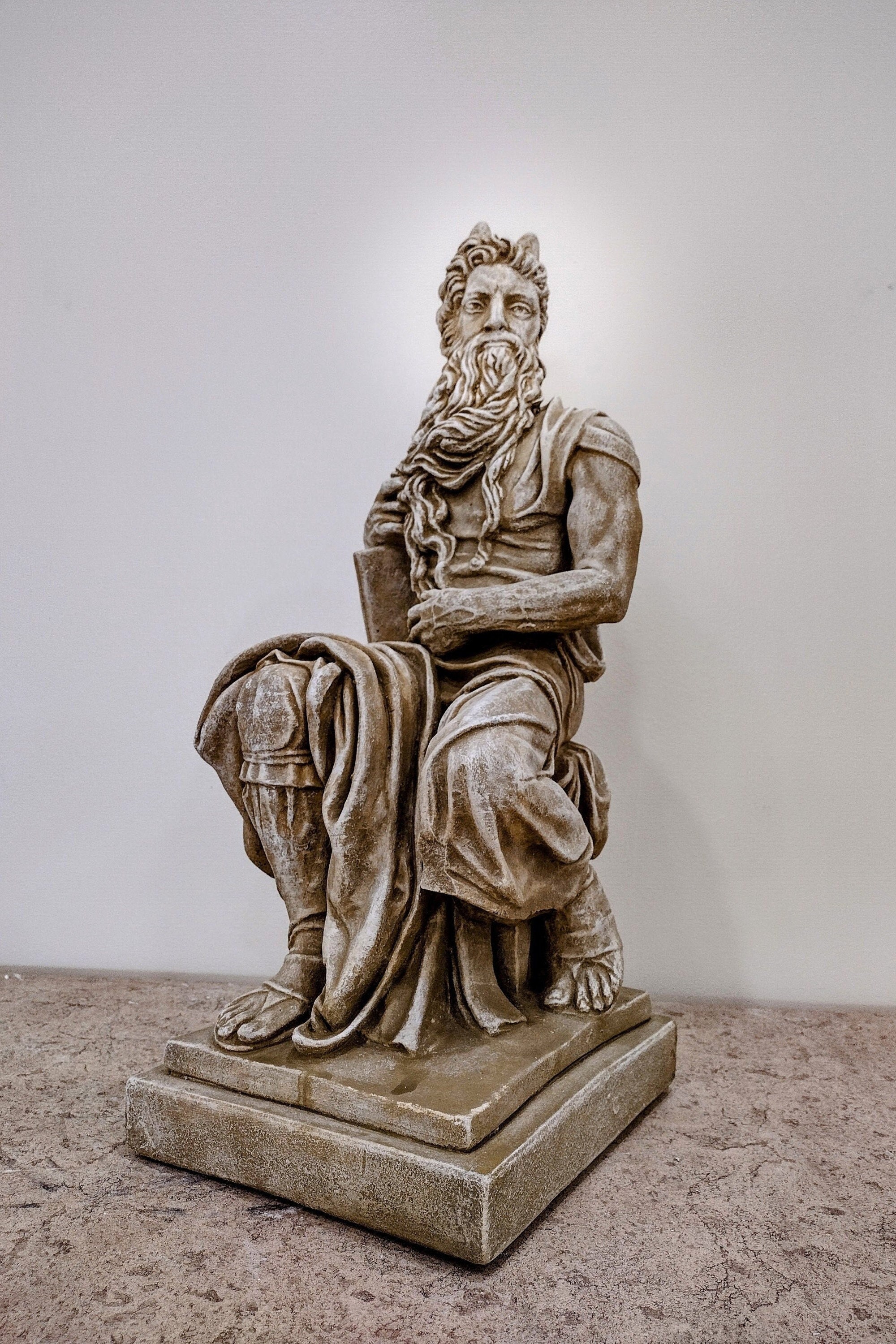 ミケランジェロ モーゼの彫刻 ルネサンス美術の複製 - Etsy 日本