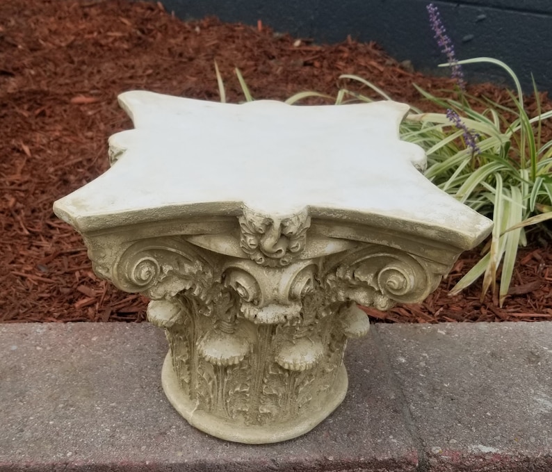 Roman Column Risers Corinthian Greek Roman Column Art Table Top Pedestal Riser Sculpture - Etsy