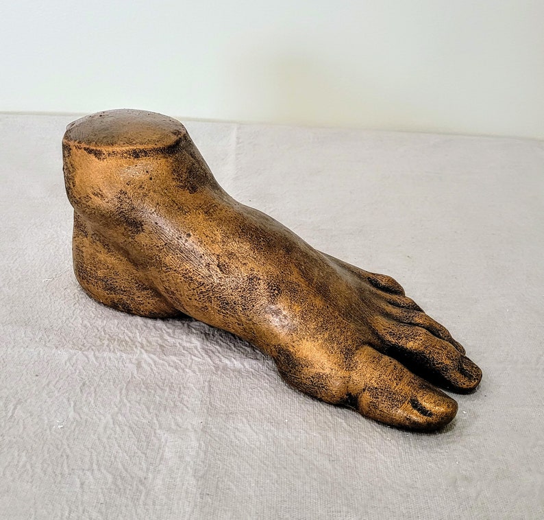 Michelangelo David Foot Sculpture Etsy