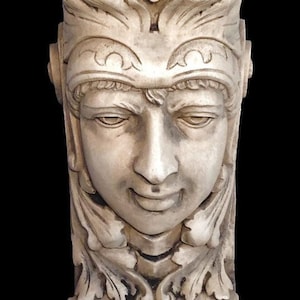 Lady Soldier Head Corbel Vintage Reproduction king Face Head Collection
