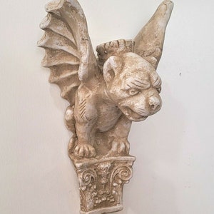 Winged Gargoyle Wall Sculpture