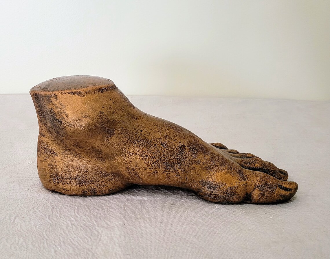Michelangelo David Foot Sculpture Etsy