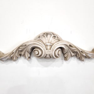 Leaf Scroll Frieze Wall Sculpture Plaque Home Decor