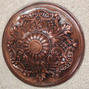 Round Ornate Medallion Wall Ceiling Home Décor Fancy Victorian Vintage