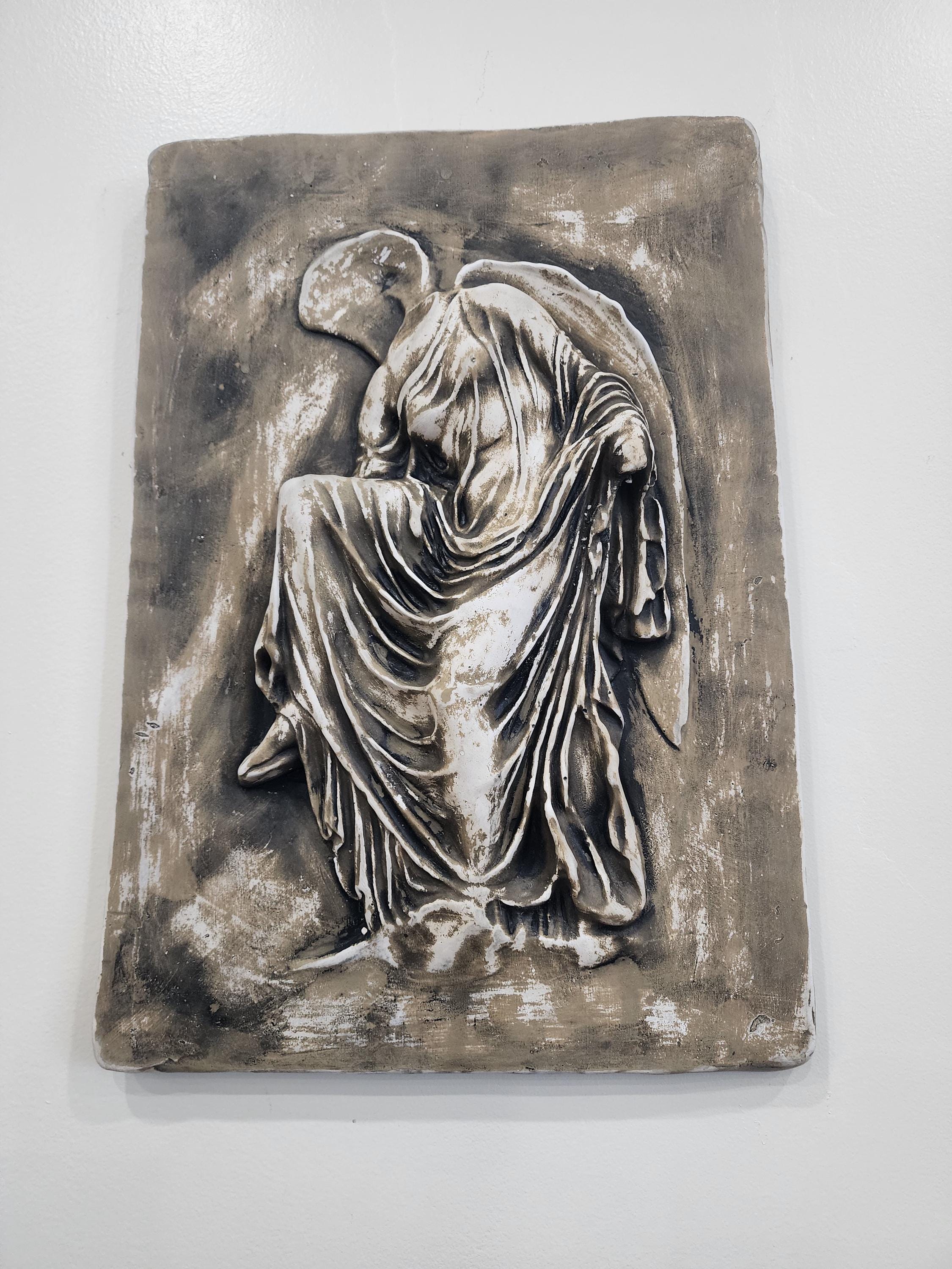 ギリシャのアクロポリスの有翼の勝利の天使の壁レリーフ彫刻 - Etsy 日本