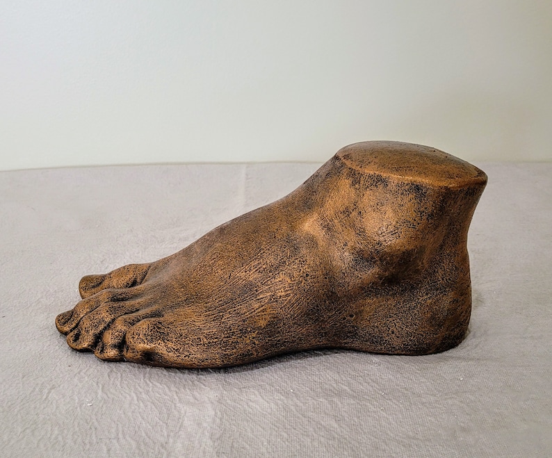 Michelangelo David Foot Sculpture Etsy