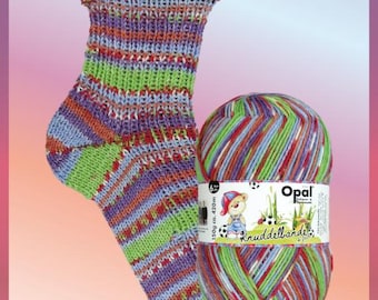 6 ply - Football Bear 11320 - CUDDLE GANG - SUPERWASH -  150g Sock Yarn - by Opal