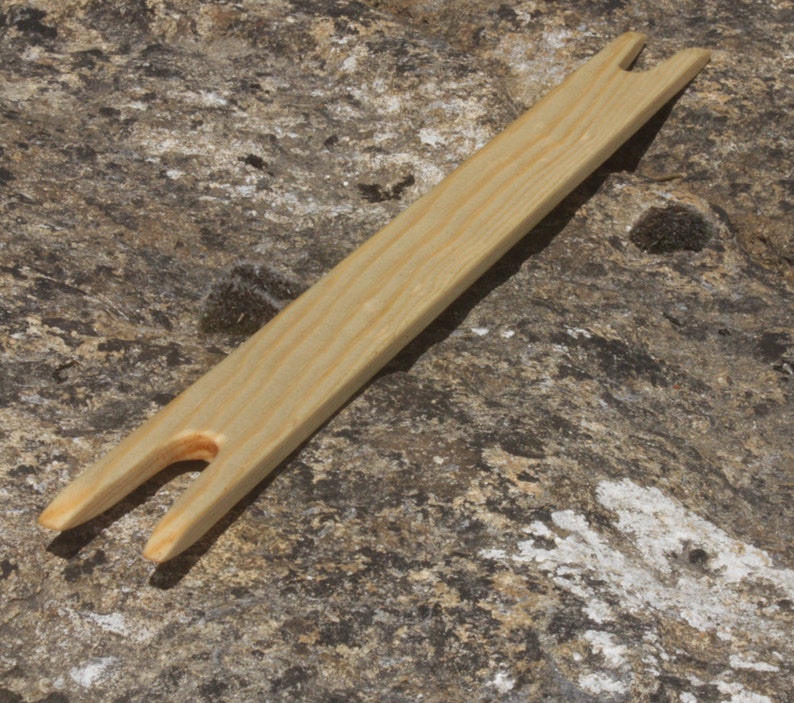 Weaving Shuttle Handmade from wood. Various lengths. image 1