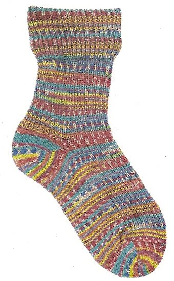 Thelma Viridian Schafpate 4 Ply Sock Yarn 7952 by Opal - Etsy UK